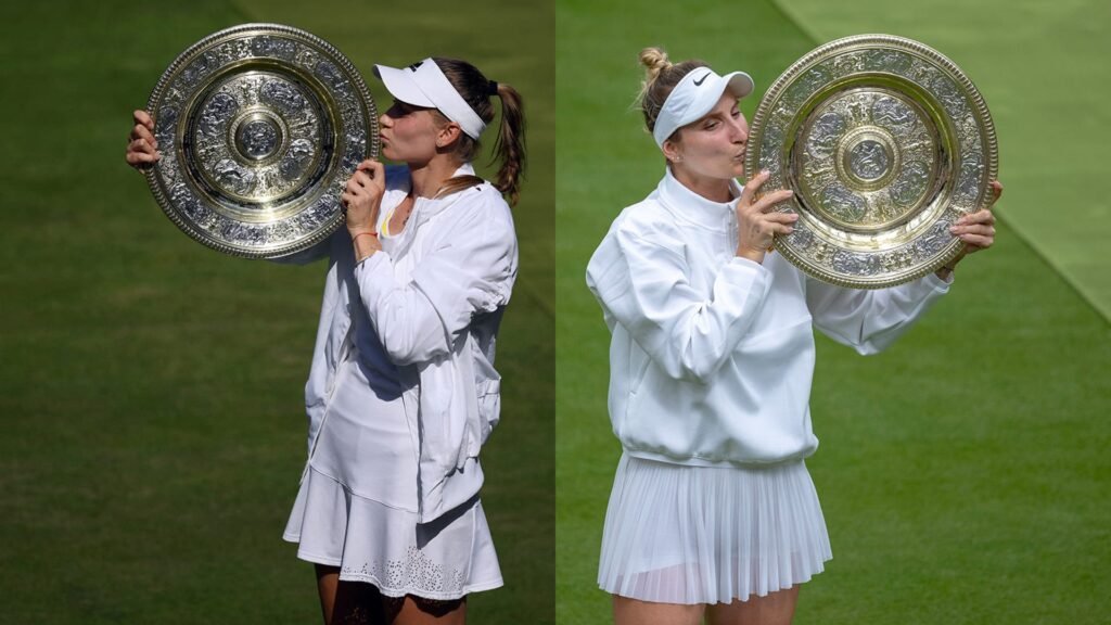 Wimbledon 2024 Updates: Elena Rybakina and Marketa Vondrousova Aim to Cement Their Wimbledon Legacies with Victory