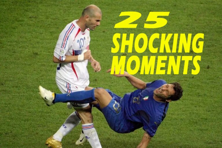 Top 25 Shocking Moments in Football History: Unforgettable Events That Shaped the Game