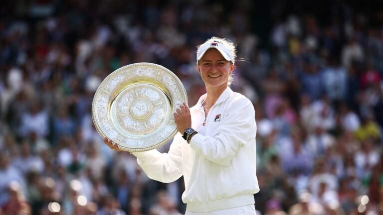 Krejcikova Overcomes Challenges to Win Wimbledon 2024 Title with Victory over Jasmine Paolini
