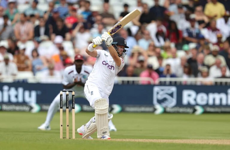 Ben Duckett and Harry Brook Propel England to a Strong Position Against West Indies on Day 3