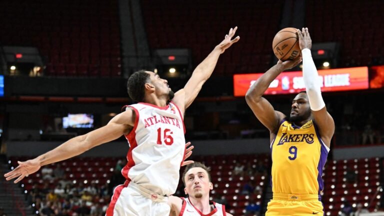 Lakers’ Victory over Hawks 87-86 at Summer League