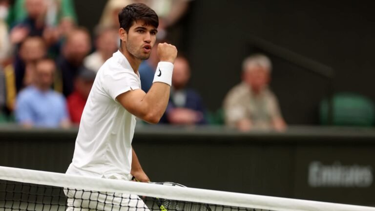 Carlos Alcaraz’s Dominating Victory over Ugo Humbert to Reach Wimbledon 2024 Quarterfinals