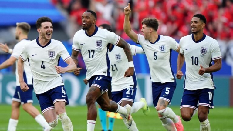 England’s Victory Over Switzerland in Penalty Shootout Secures Them Euro 2024 Semi Final Spot
