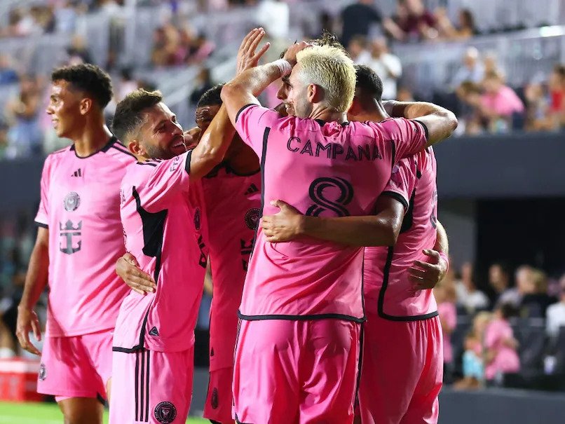 Inter Miami Dominates MLS Standings with 2-1 Triumph Over Chicago Fire Despite Messi Absence