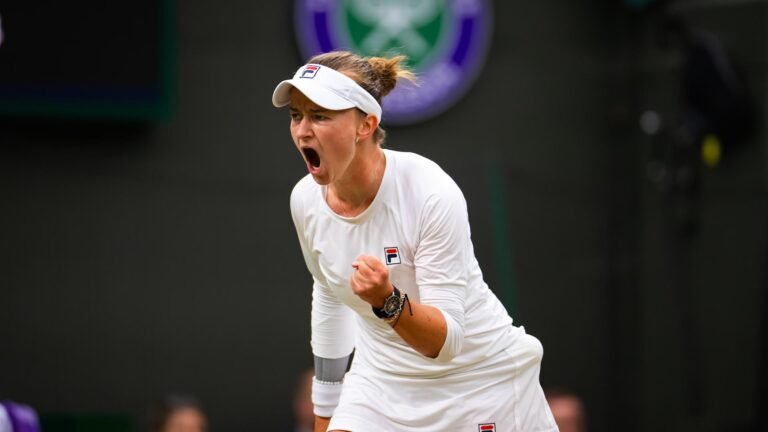 Barbora Krejcikova Completes Quarterfinal Set with Wimbledon 2024 Victory over Danielle Collins