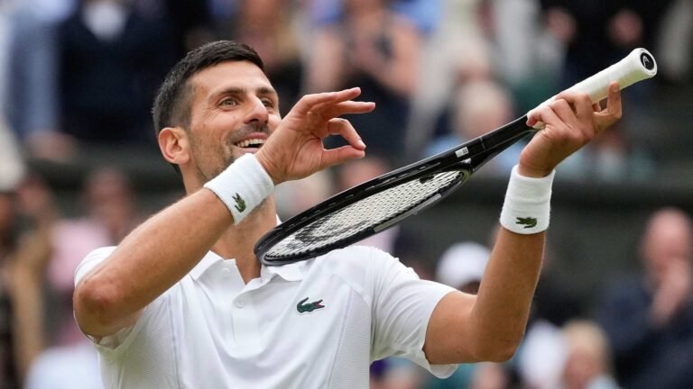 Novak Djokovic’s Victory over Lorenzo Musetti Sets Wimbledon Rematch with Carlos Alcaraz- Wimbledon 2024