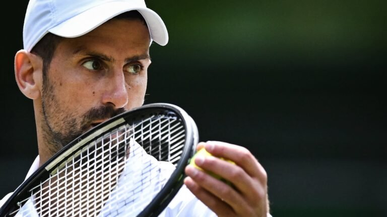 With Victory over Jacob Fearnley Novak Djokovic Silences Home Crowd at Wimbledon 2024