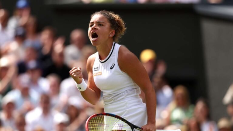 Jasmine Paolini Roars into 2nd Straight Grand Slam Final with Thrilling Wimbledon Victory Over Donna Vekic