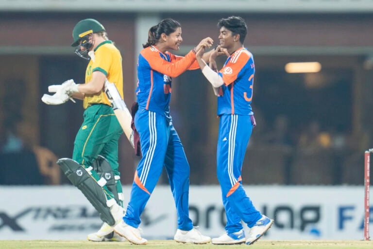 Pooja Vastrakar’s Heroics Lead India to Series-Leveling Victory Over South Africa in the 3rd T20I
