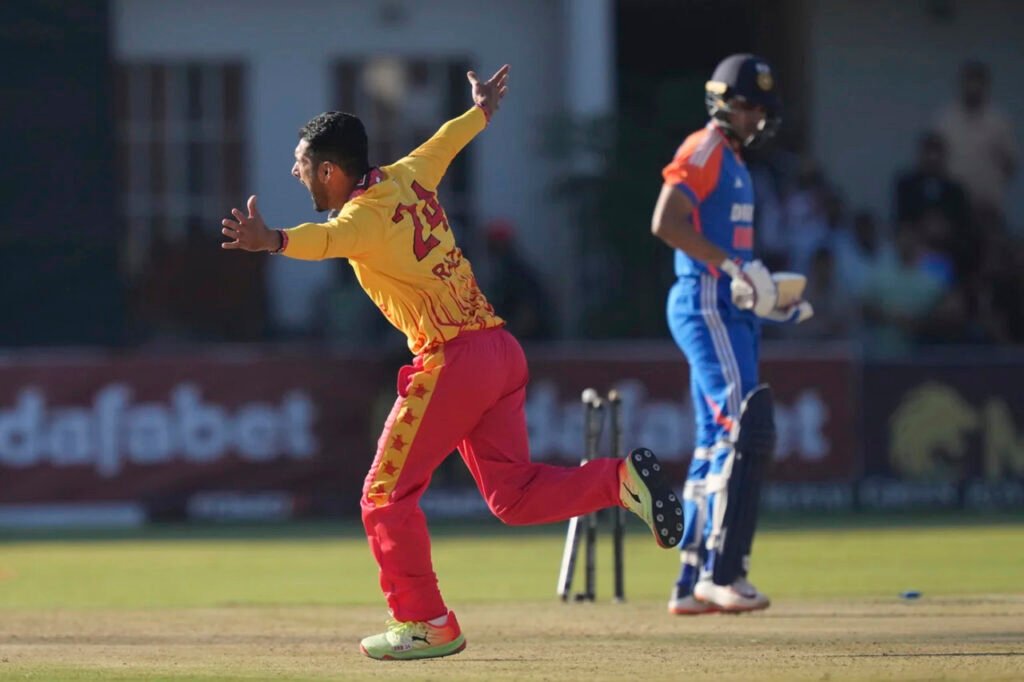 Zimbabwe Stuns India with 13 Runs Victory In A Low-Scoring Thriller