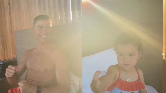 Cristiano Ronaldo Shares Heartwarming Moment with Daughter During Family Vacation- 2024 Updated
