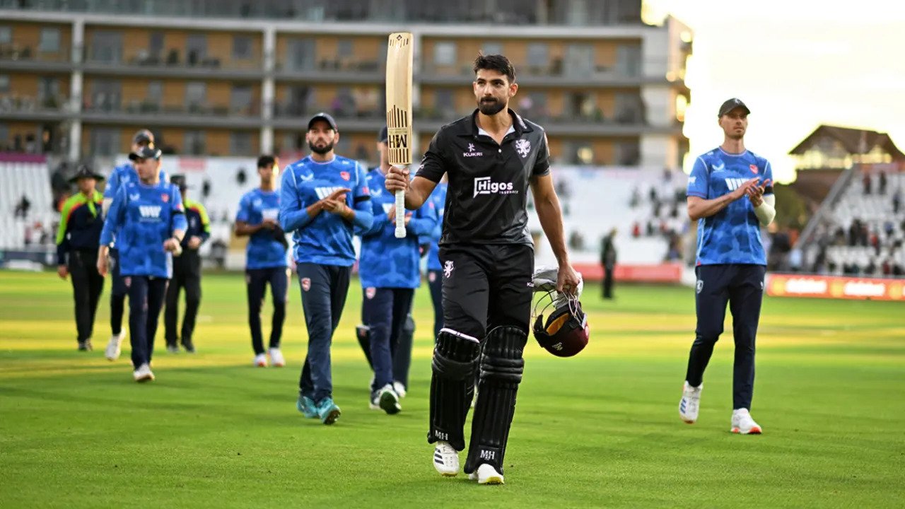 Andrew Umeed’s Unbeaten 114* Leads Somerset to Thrilling Victory Over Kent