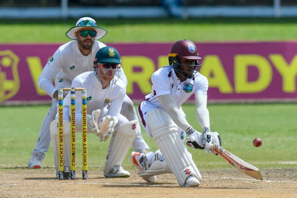 Athanaze’s Heroics and Rain Secure Draw for West Indies in 1st Test Against South Africa