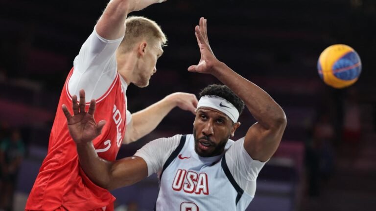 Paris Olympics 2024: U.S. Men and Women Struggle in 3×3 Basketball Pool Play