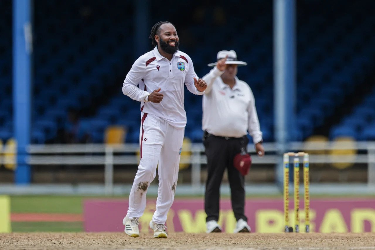 Warrican’s Late Strikes Keep West Indies Competitive Against South Africa In The 1st Test