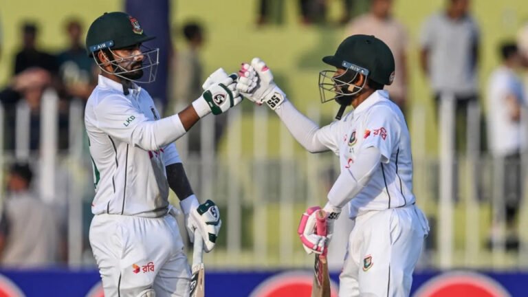 Bangladesh vs Pakistan 1st Test: Shadman, Mushfiqur, and Litton Lead the Fight to Cut Down Deficit