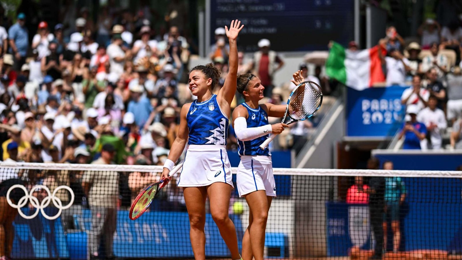 Jasmine Paolini Wins Olympic 2024 Gold in Women’s Doubles; Sara Errani Completes Golden Slam with Victory at Paris