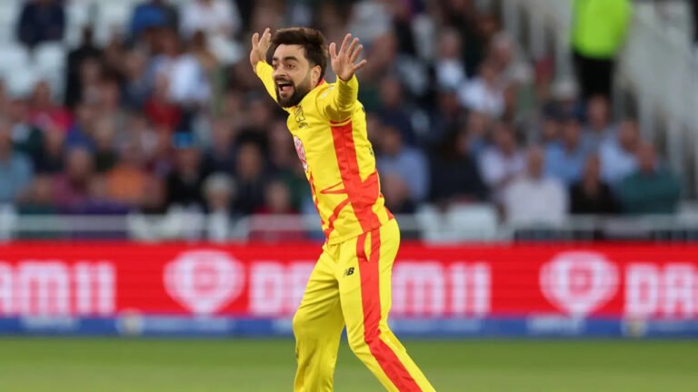 Rashid Khan’s Four-Wicket Haul and Alex Hales’ 68 Propel Trent Rockets to Victory