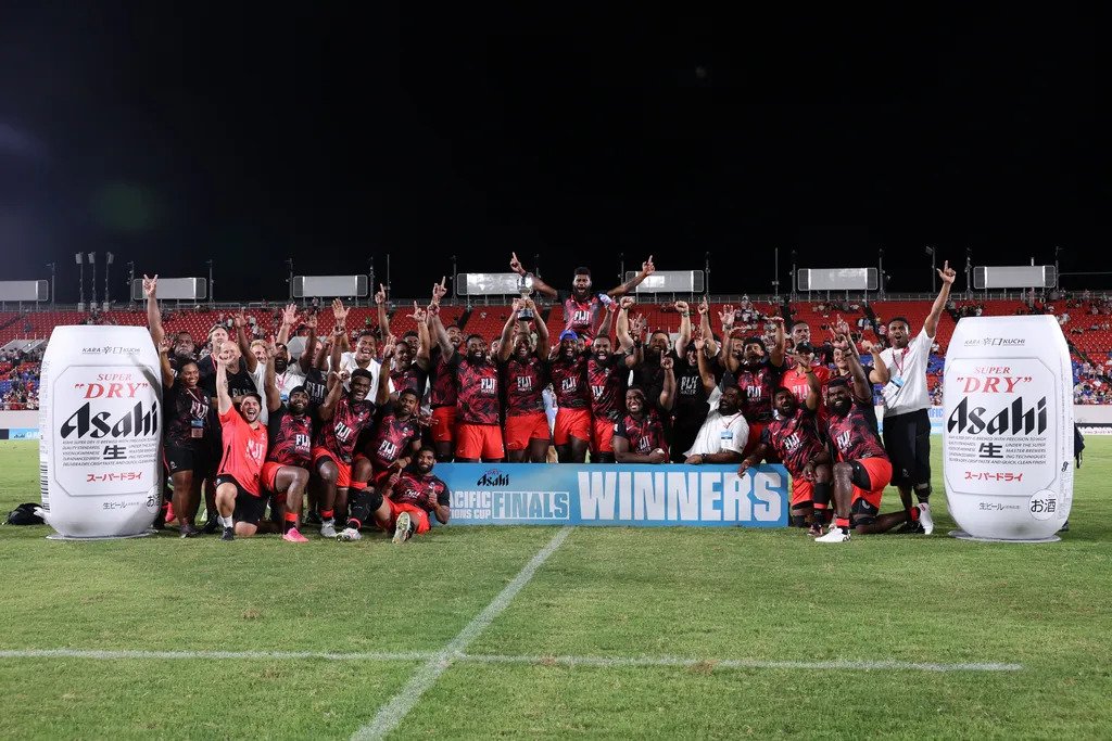 Fiji’s Dominant Victory Secures Sixth Asahi Super Dry Pacific Nations Cup 2024 Title