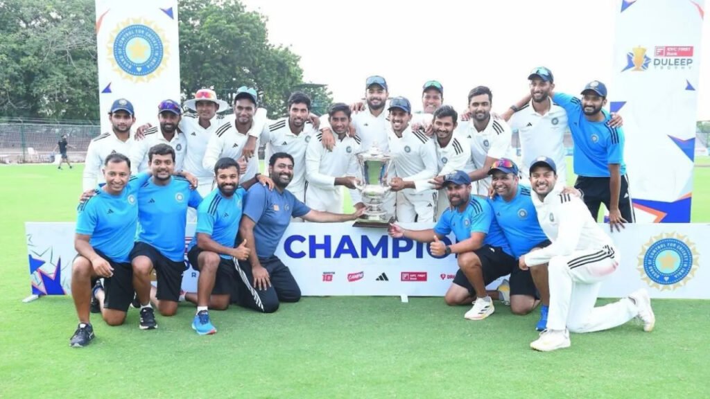 India A Triumphs Over India C to Secure Duleep Trophy 2024