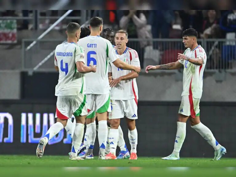 Italy Triumph Over Israel 2-1 to Lead Nations League Group