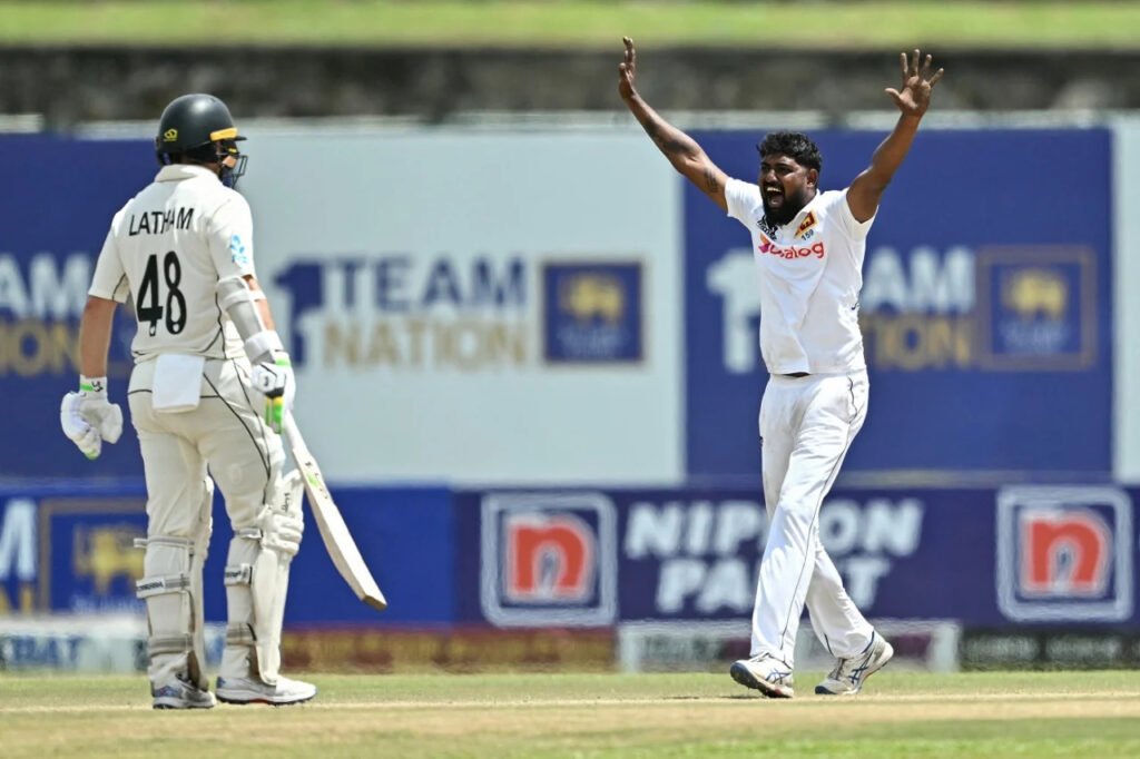 Sri Lanka vs New Zealand 1st Test: Ravindra’s Heroic Effort Keeps New Zealand’s Chase Alive, Sri Lanka on Verge of Victory