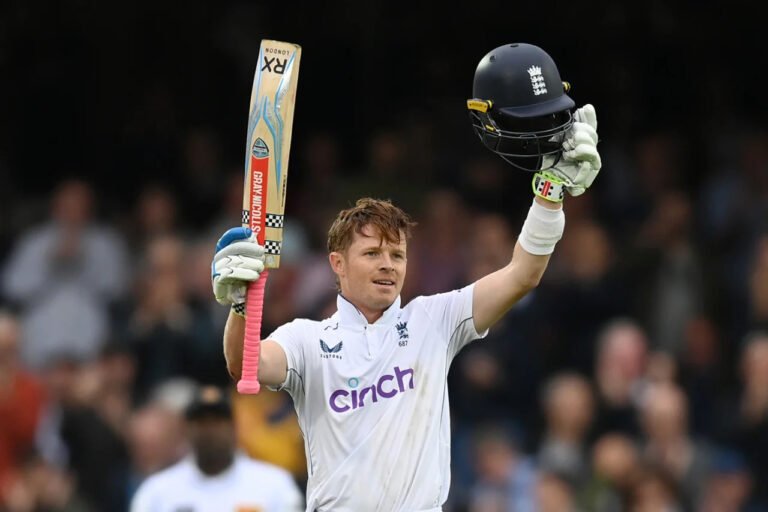 Ollie Pope’s Century Shines on Rain-Shortened Day as England Dominate Sri Lanka in 3rd Test