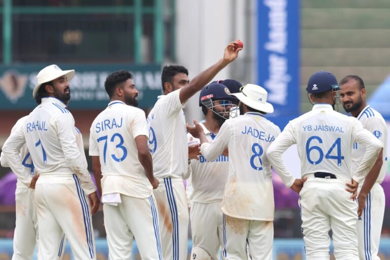 Ashwin’s All-Round Brilliance Powers India to 280 Runs Victory over Bangladesh in the 1st test