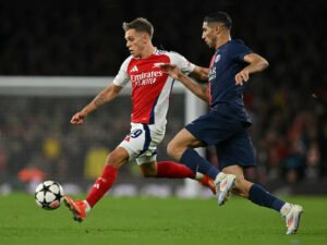 Arsenal Triumph Over PSG 2-0 in Champions League Showdown, Borussia Dortmund Thrash Celtic