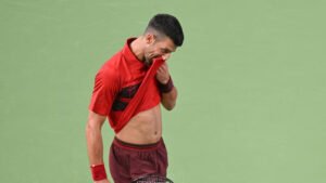 Novak Djokovic Loses Cool in Tense Encounter Against Alex Michelsen at Shanghai Masters 2024