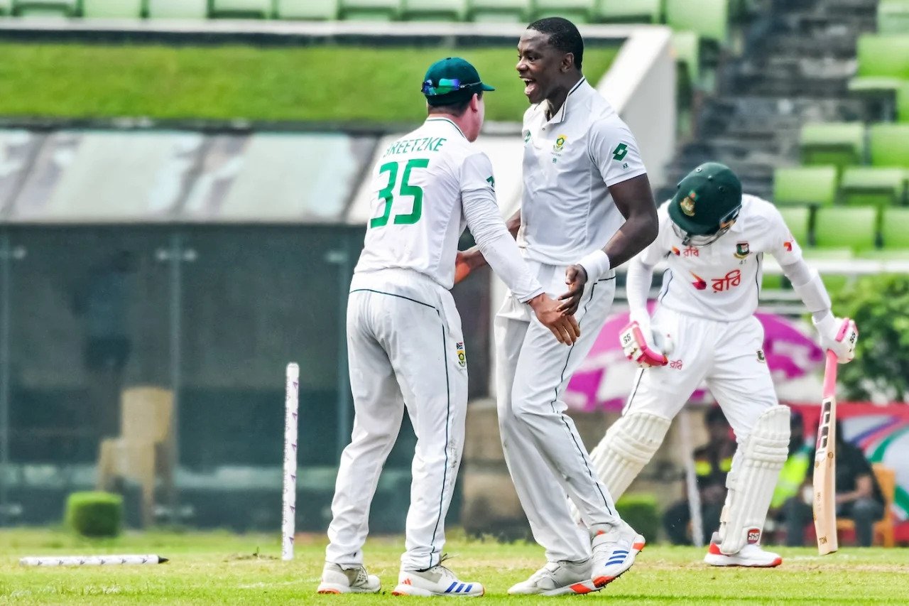 Kagiso Rabada Celebrates 300th Test Wicket: A Milestone Achievement Against Bangladesh