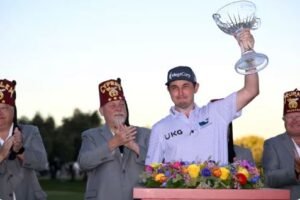 J.T. Poston Shines in Las Vegas: Secures Third PGA TOUR Title Victory at Shriners Children’s Open 2024