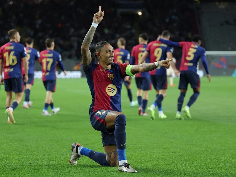 Raphinha Hat-Trick Powers Barcelona to Decisive 4-1 Victory Over Bayern Munich in Champions League