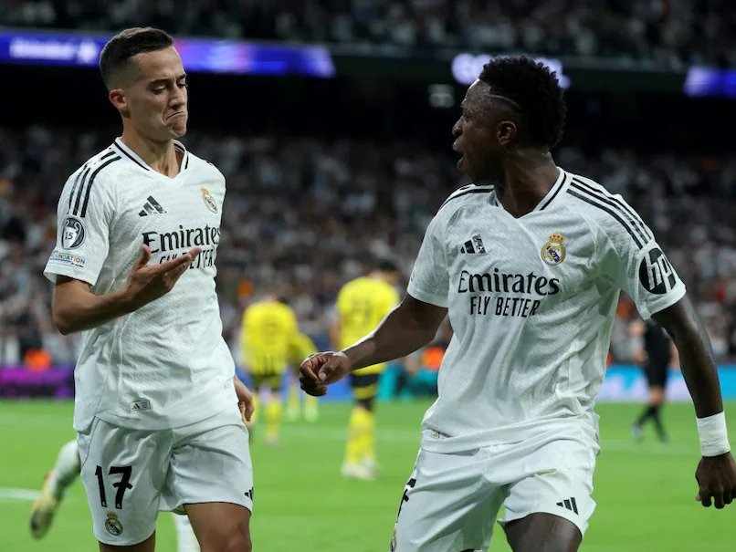 Vinicius Jr Hat-Trick Leads Real Madrid’s 5-2 Comeback Victory Over Borussia Dortmund