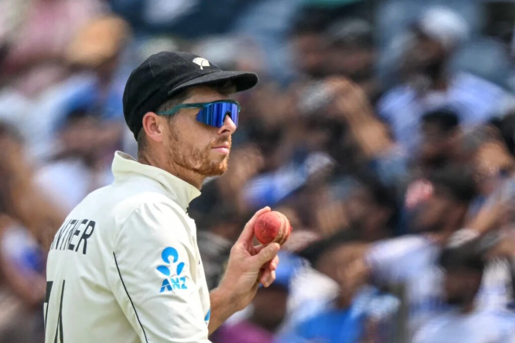 Santner and Latham Lead New Zealand to the Brink On Day 2 for A Historic Series Win in India