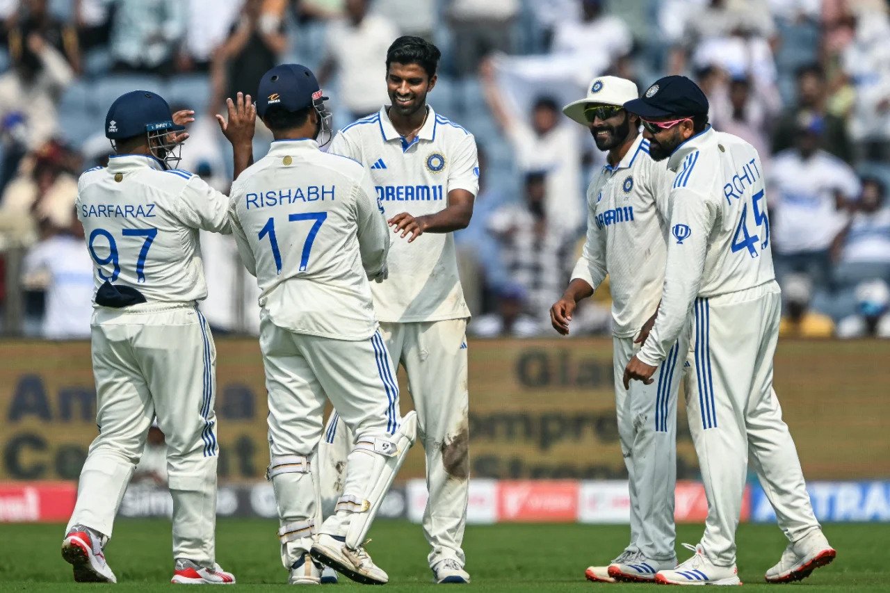 Washington Sundar’s Record Breaking 7-for Spins New Zealand Out for 259