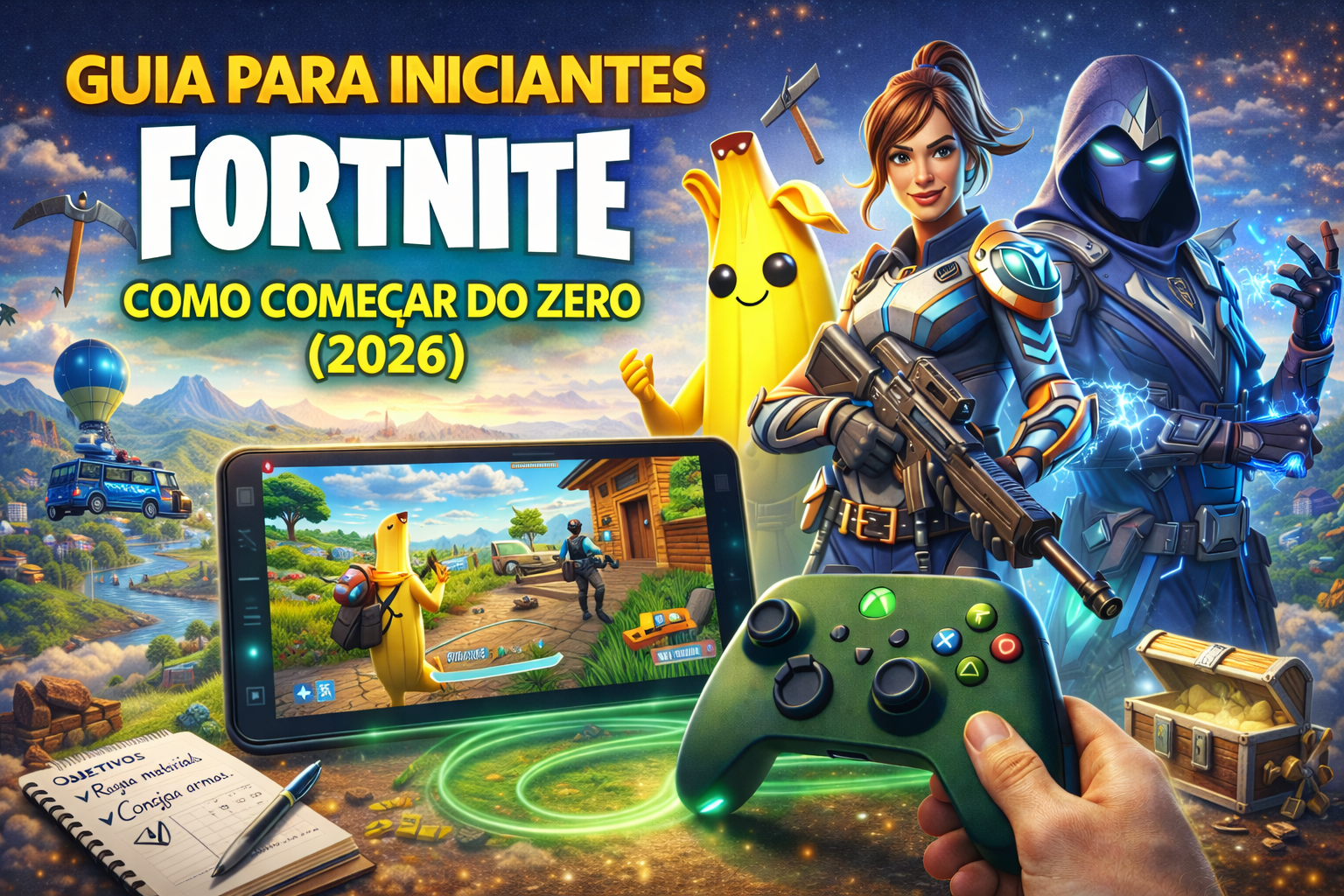 Guia para Iniciantes Fortnite