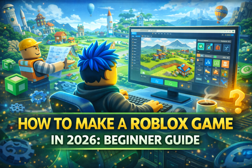 How to Make a Roblox Game in 2026: Step-by-Step Beginner Guide