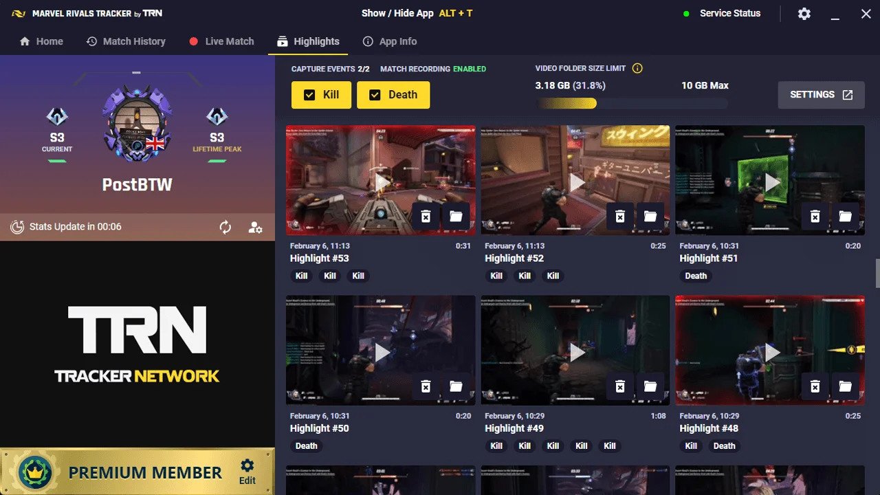 Marvel Rivals Tracker